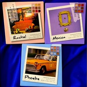 Friends Revolution Palettes with each containing nine shades of eyeshadow